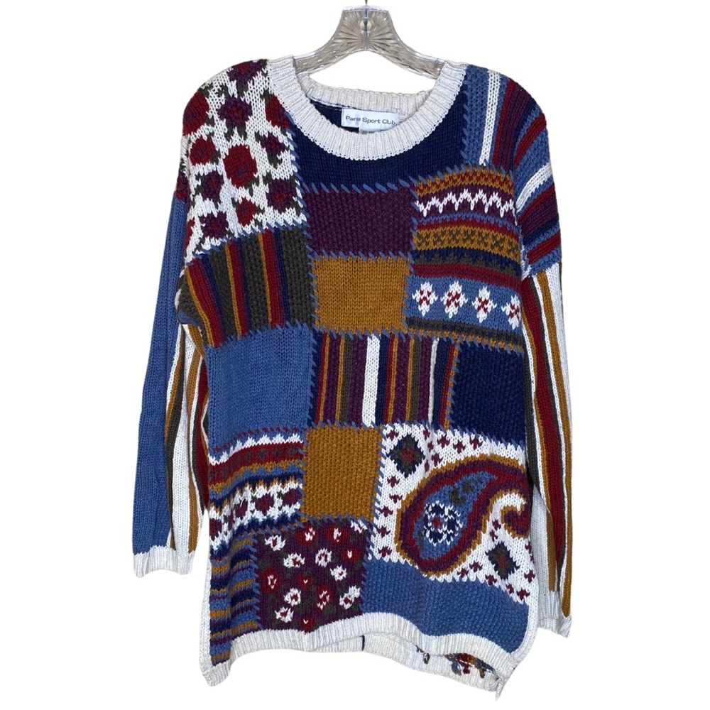 Vintage Cabin Core Patchwork Tapestry Grandma Cor… - image 4